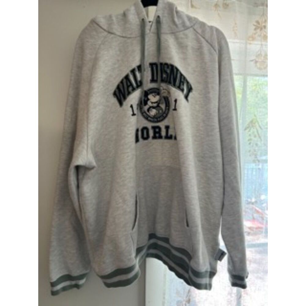 Disney Parks Walt Disney World 1971 Mickey Mouse Hoodie XXL Gray